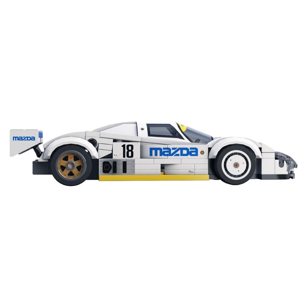 CADA Mazda 787B 242 Parça Block Oyuncak | Yarış Arabası Seti
