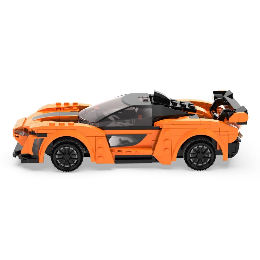 RIVALLEY BLUE BLOOD EXTREME ベスト オレンジ CADA Turuncu Blaze Car 295 Parça Block Oyuncak | Yarış Arabası Seti