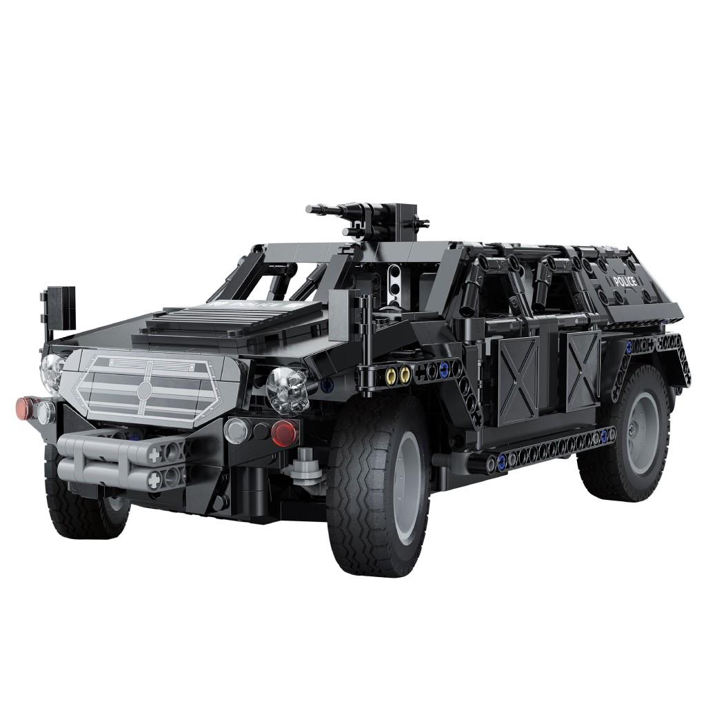 CADA Warrior Police Truck 561 Parça Block Oyuncak | Polis Aracı Seti