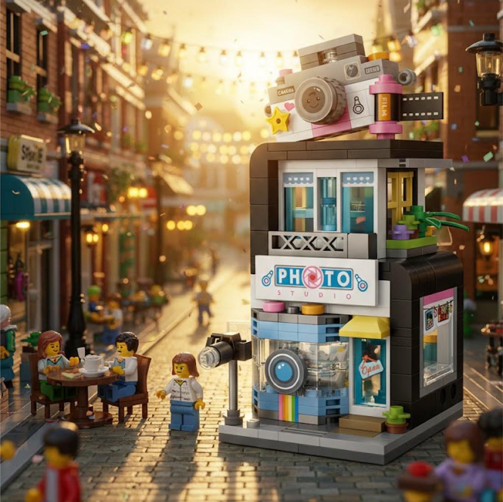 LOZ Fotoğraf Stüdyosu 346 Parça Block Oyuncak | Dekoratif Mini