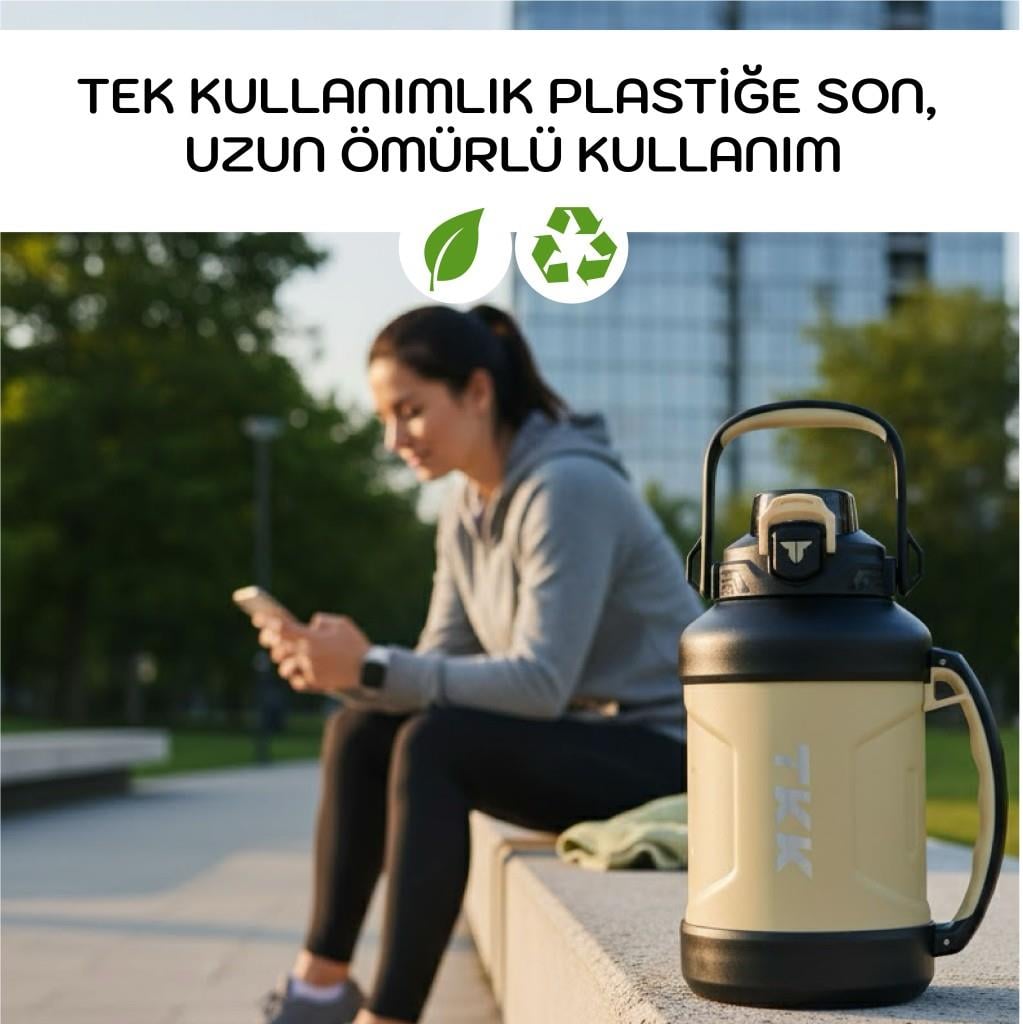 TKK 1650 ml Çelik Termos | 316 Paslanmaz Çelik | Çift Duvar