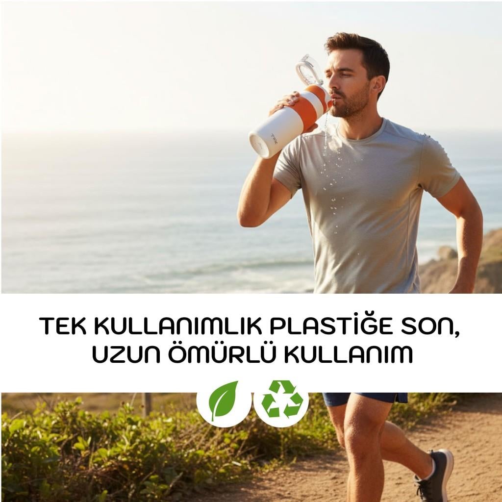 TKK 600 ml Çelik Termos | 316L Paslanmaz Çelik | Rahat İçim