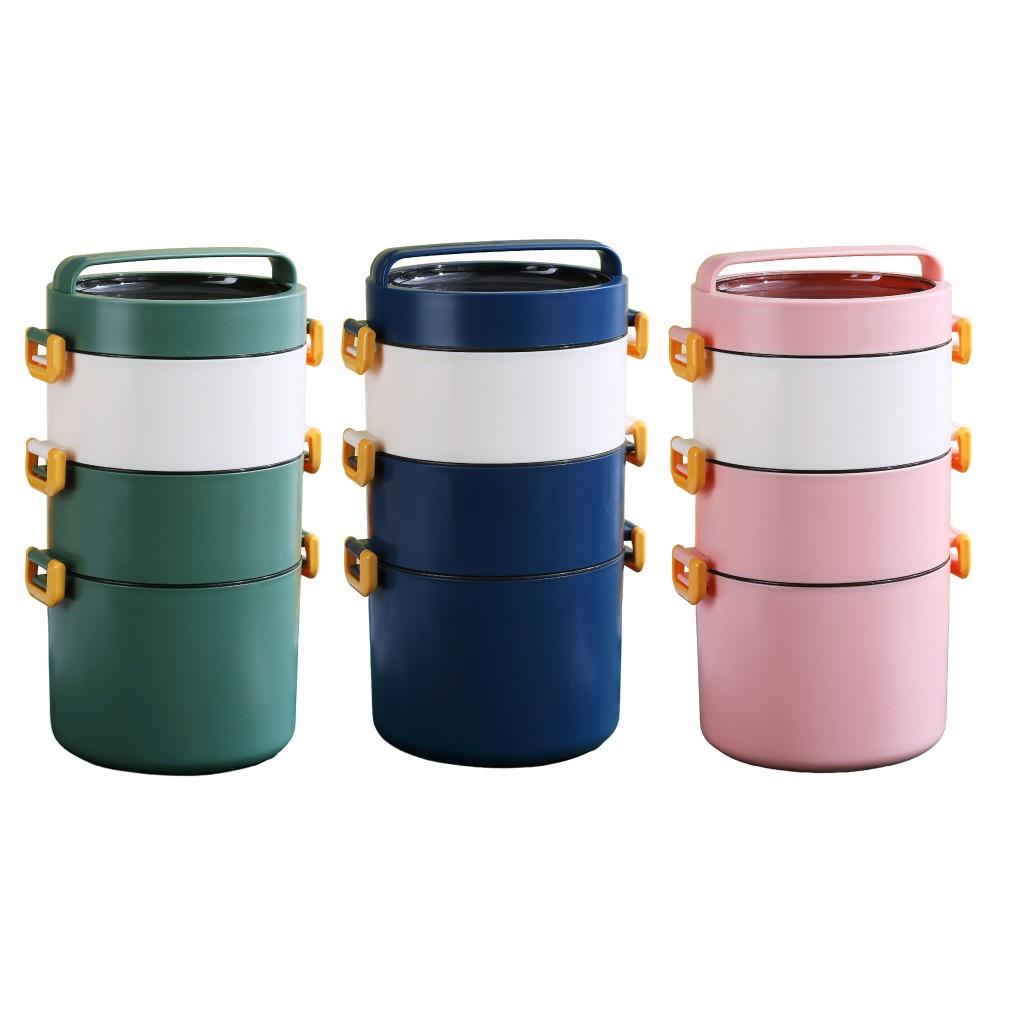 Vagonlife 1800 ML Çift Katmanlı Paslanmaz Çelik Lunch Box