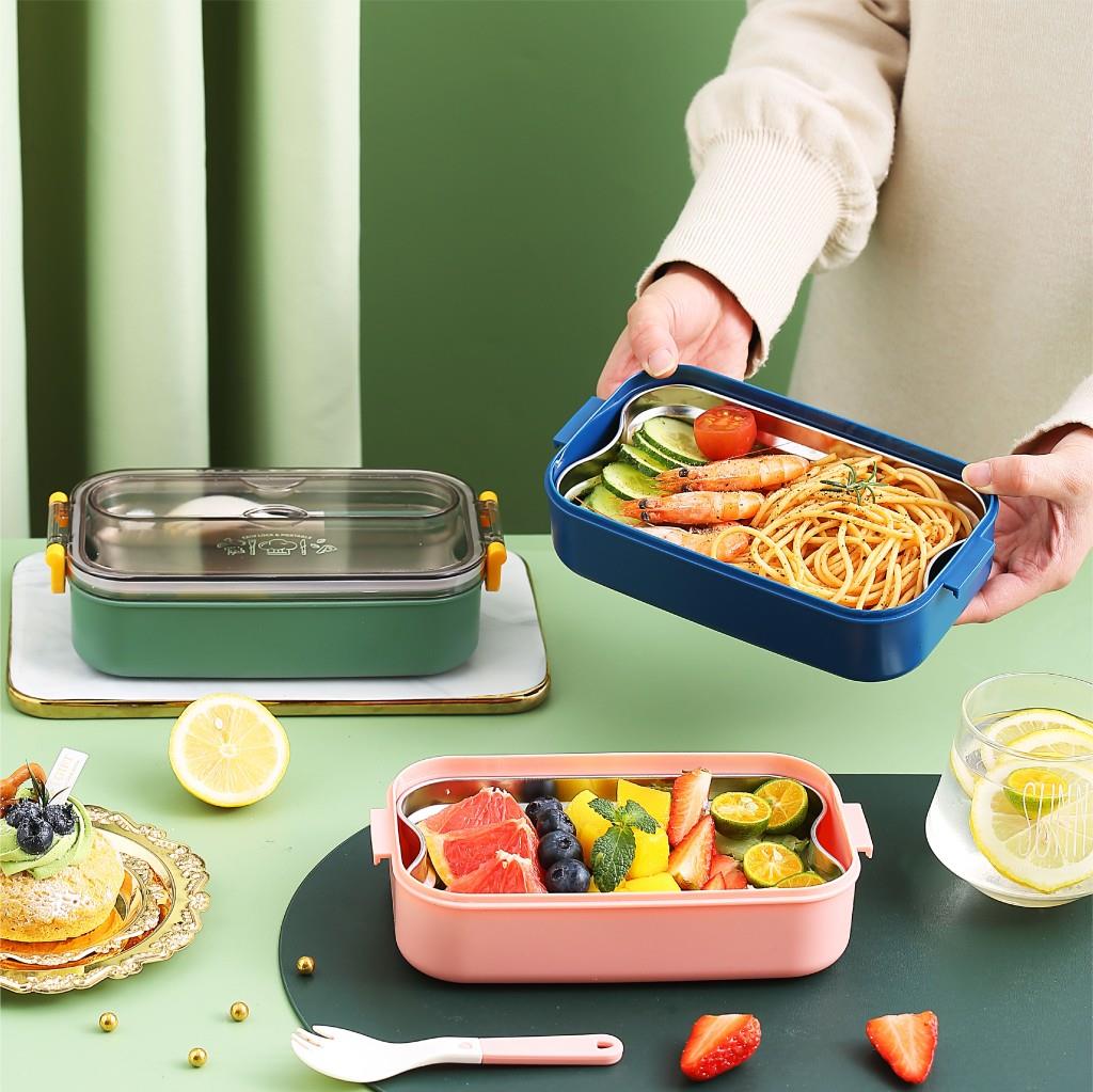 Vagonlife 700 ML Yemek Kutusu | Sızdırmaz Çift Katmanlı Lunch Box