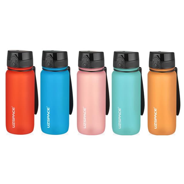 uzusio Uzspace 650 ml Tritan Su Matarası | Soft Touch, Kilitli Kapak, BPA