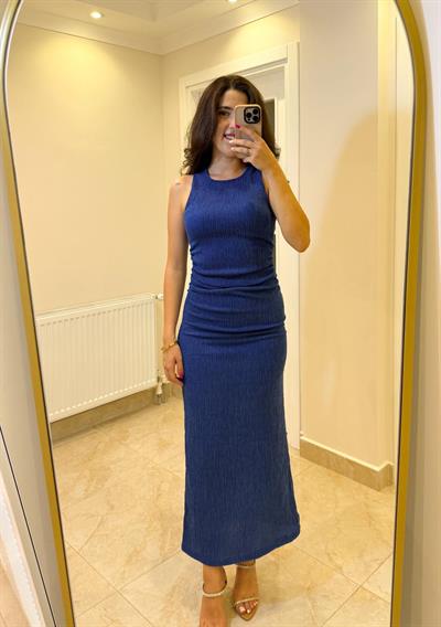 Büzgülü Elbise