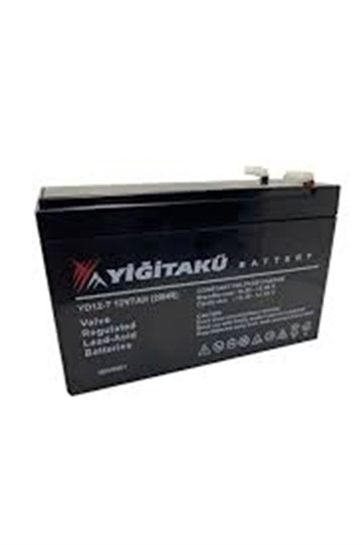 Akü Bakımsız Kuru Agm Akü Yd 12-7 12 Volt 7 Amper (ups)