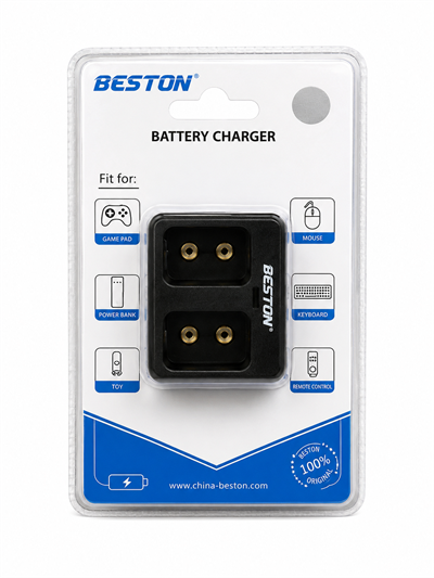 Beston M-7005 2'li USB 9V Pil Şarj Aleti | Hızlı ve Güvenli Şarj