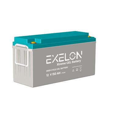 Exelon 12V 150Ah Jel Akü – Karavan, Tekne ve Güneş Enerji Depolama İçin