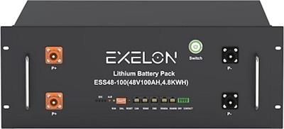Exelon 48V 100Ah Lityum Batarya – Deep Cycle, Off-Grid ve Solar Sistemler