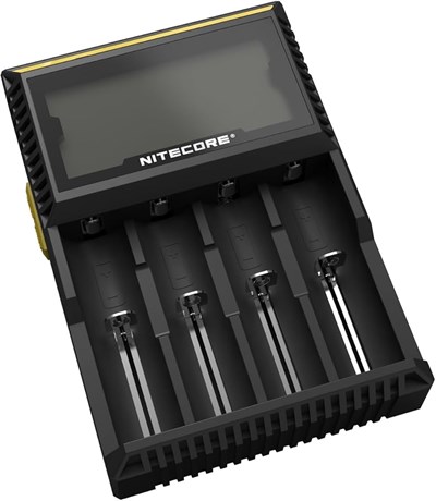 Nitecore D4 Digi Charger Li-ion / NI-CD / NI-MH / LifePO4 Dijital Pil Şarj Cihazı