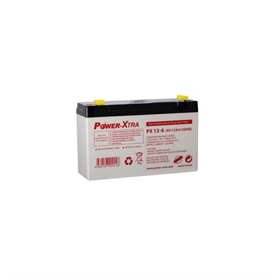 Power-Xtra 6V 12AH Bakımsız Kuru Akü