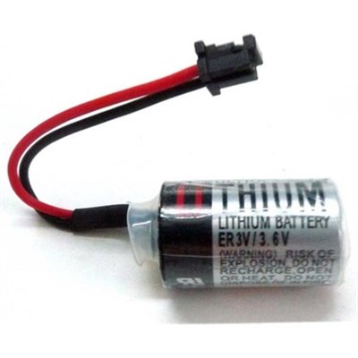 Toshiba ER3V 3.6 V Konnektörlü PLC, CNC Lithium Pil