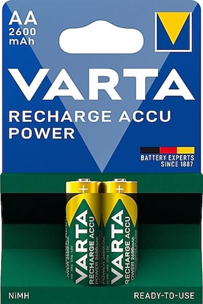 Varta 2600mAh AA Şarj Edilebilir Pil 2'li Paket