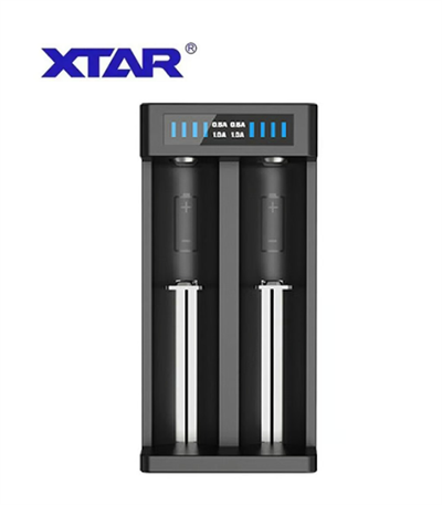 XTAR MC2 Plus Pil Şarj Aleti 18650 21700 Li-ion Akıllı Çiftli Şarj Cihazı USB
