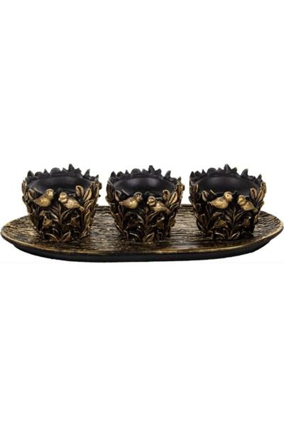 KUŞLU TABAKLI MUMLUK