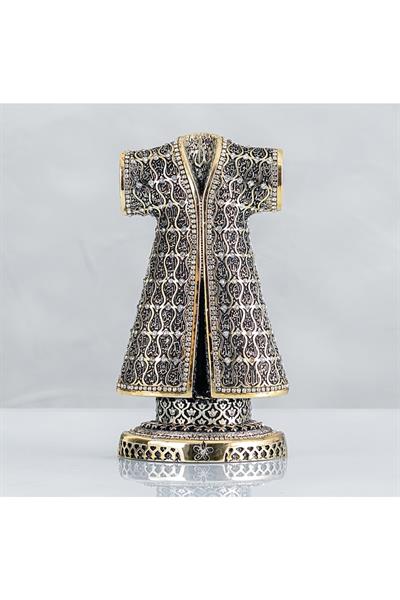 Hediyelik Büyük Boy Polyester Taşlı Esmaül Hüsna Kaftan Ölçüler 23x12