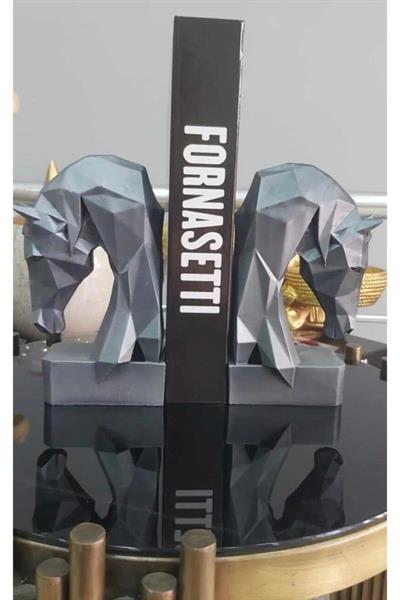 Kitap Tutucu Kübik At Figürlü 2 Li