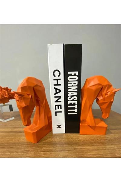 Kitap Tutucu Kübik At Figürlü 2 Li