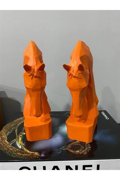 Kitap Tutucu Kübik At Figürlü 2 Li