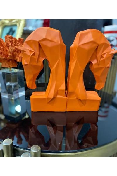 Kitap Tutucu Kübik At Figürlü 2 Li