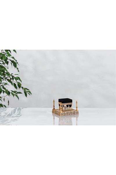 Küçük Kabe Altın 12x8 Cm