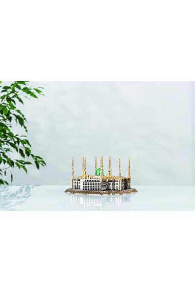 Mescidi Nebevi (cami) - Altın Renk - Ebat : 25 X 14 Cm. Bıbloyc105