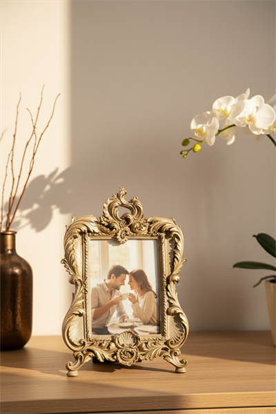 Şık Klasik Hediyelik Barok Çerçeve