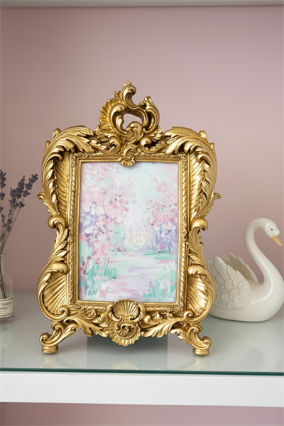 Şık Klasik Hediyelik Barok Çerçeve