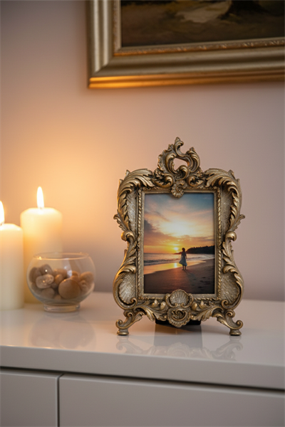 Şık Klasik Hediyelik Barok Çerçeve
