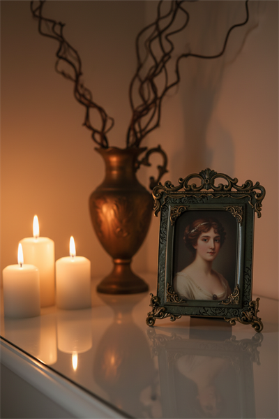 Şık Klasik Hediyelik Nostalji Çerçeve