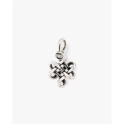Buddha To Buddha Endless Knot XS Sterling Silver 665 - Kolye Ucu