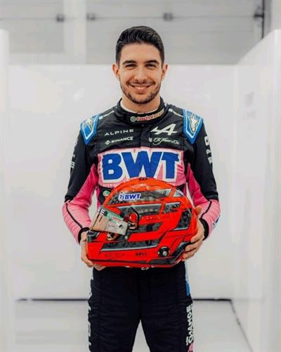 Esteban Ocon 2024 - Bell F1 Replica Helmet 1:1