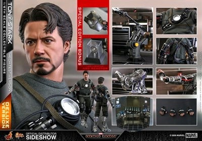 Hot Toys Tony Stark (Mech Test Deluxe Version - Special) MMS 582