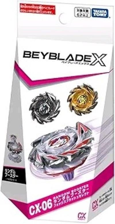 Takara Tomy Beyblade X CX-06 Random Booster Fox Brush Select