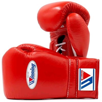 Winning MS-600 Kırmızı Boks Eldiveni ( Bağcıklı )