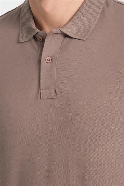 Basic Polo Yaka Comfort Fit 100% Pamuk Pike Tişört