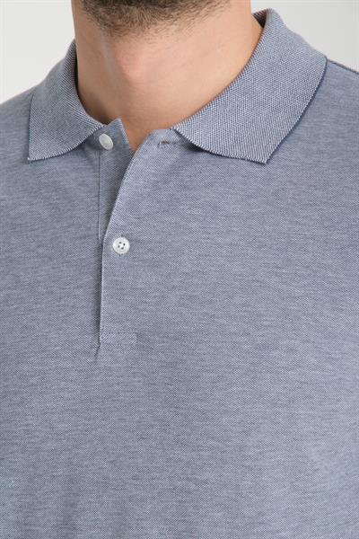Boggee Pedso Erkek Atrasit İtalyan Yaka Çekmez Likralı %100 Pamuklu Kumaş Slim Fit Polo Yaka Tişört