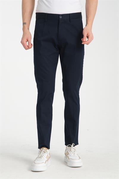 Gabardin Pamuklu Erkek Slim Fit Kalıp Yetişkin Chino Pantolon