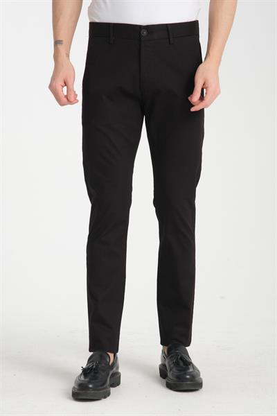 Gabardin Pamuklu Erkek Slim Fit Kalıp Yetişkin Chino Pantolon