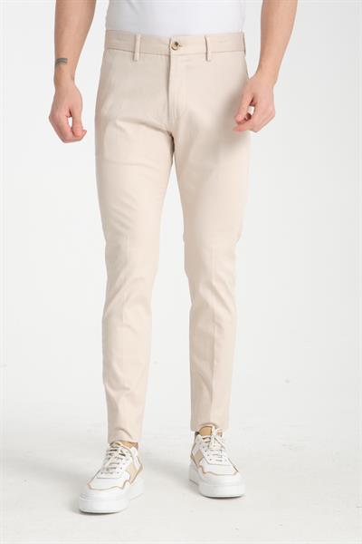 Gabardin Pamuklu Erkek Slim Fit Kalıp Yetişkin Chino Pantolon