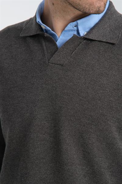 Spor Polo Yaka Kazak Selanik Örgü