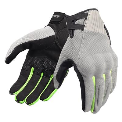 LS2 Dart 2 Evo Gri-Neon Sarı Yazlık Motosiklet Eldiveni