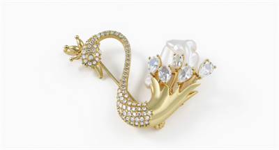 SWAN BROOCHIE