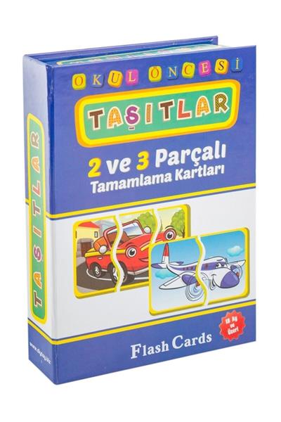 2 Ve 3 Parçalı Taşıtlar Tamamlama Kartları