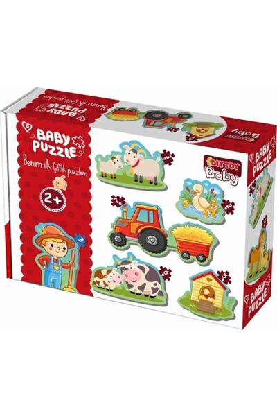 Dıytoy Bebek Puzzle Ilk Çiftlik Hayvanlarım
