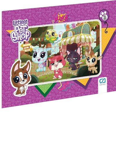 LITTLEST PET SHOP FRAME PUZZLE 35 PARÇA 2Lİ PUZZLE SETİ