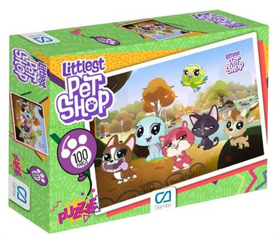 LITTLEST PETSHOP PUZZLE SETİ 100+60 PARÇA