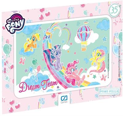 MY LITTLE PONY FRAME PUZZLE 35 PARÇA 2Lİ PUZZLE SETİ