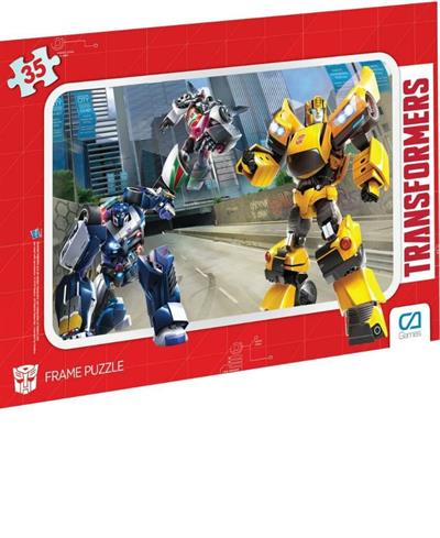 TRANSFORMERS FRAME PUZZLE 35 PARÇA 2Lİ PUZZLE SETİ